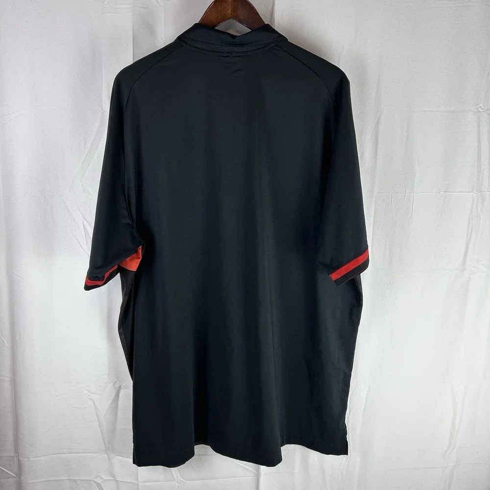 Nike Golf Tour Performance Dri-FIT Polo Shirt Striped Mens XXL Lookout Mountain‎
